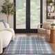 Nourison Home™ Grafix Blue 5'x7' Style 2 Area Rug-1