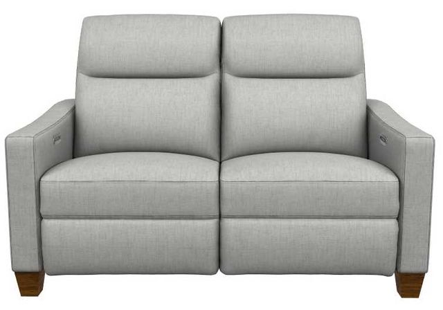 La-Z-Boy® Quinault Fog Power Reclining Loveseat with Headrest-1