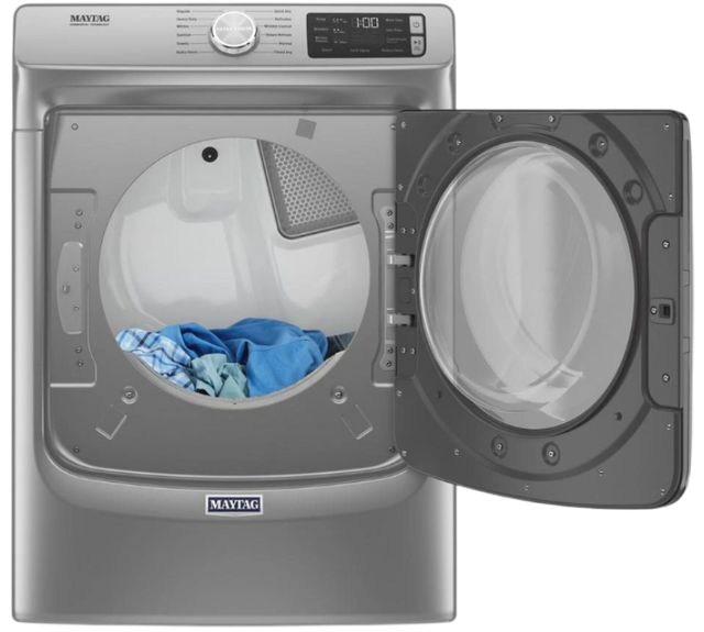Maytag® 7.3 Cu. Ft. Metallic Slate Front Load Gas Dryer-3