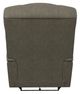 La-Z-Boy® Lancer Charcoal Power Wall Recliner with Headrest and Lumbar-3
