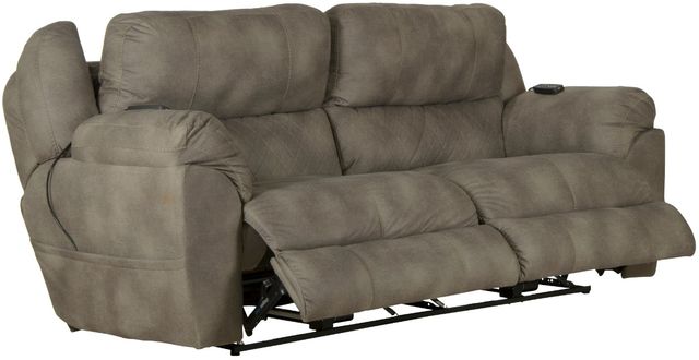 Catnapper® Flynn Fig Power Lay Flat Reclining Sofa with Power Adjustable Headrest and Lumbar and Dual Heat and Massage-2