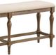 Winners Only® Augusta Rustic Brown/Vanilla Bench-2