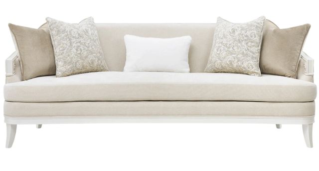 Michael Amini® La Marisia Light Champagne Sofa-2