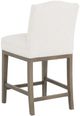 Fairfield® Customizable Entree Dining Camel Short Back Counter Stool-3
