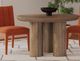Bassett Mirror Napa Brown Round Dining Table-3