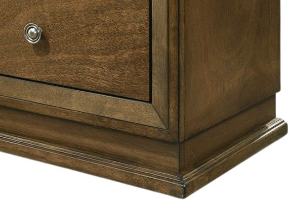 Furniture of America® Kirkham Walnut Nightstand-2
