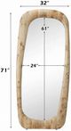 ACME Furniture Dana Light Oak Floor Mirror-2