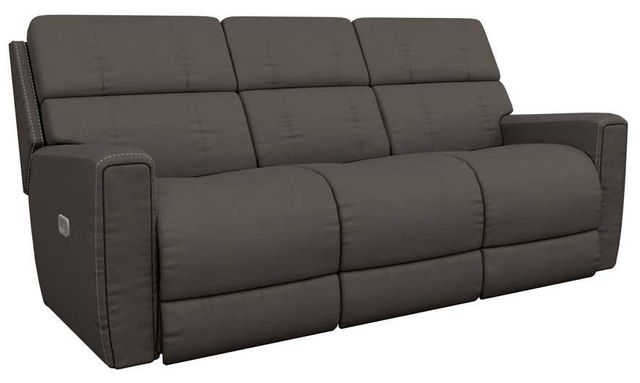 La-Z-Boy® Apollo Slate Leather Power Reclining Sofa with Headrest-0