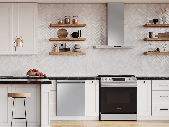 Samsung Bespoke Stainless Steel Hood Extension Kit-1