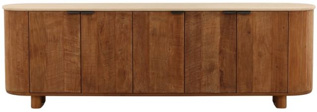 Dovetail Furniture Oriel Brown/Sand Sideboard-1