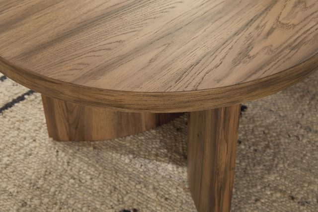Signature Design by Ashley® Austanny Warm Brown Coffee Table-3