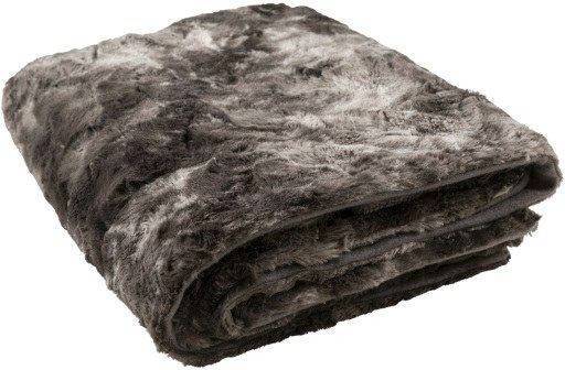 Surya Felina Charcoal 50"x70" Throw Blanket-1