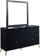 New Classic® Home Furnishings Kailani 4-Piece Black King Panel Bedroom Set-3