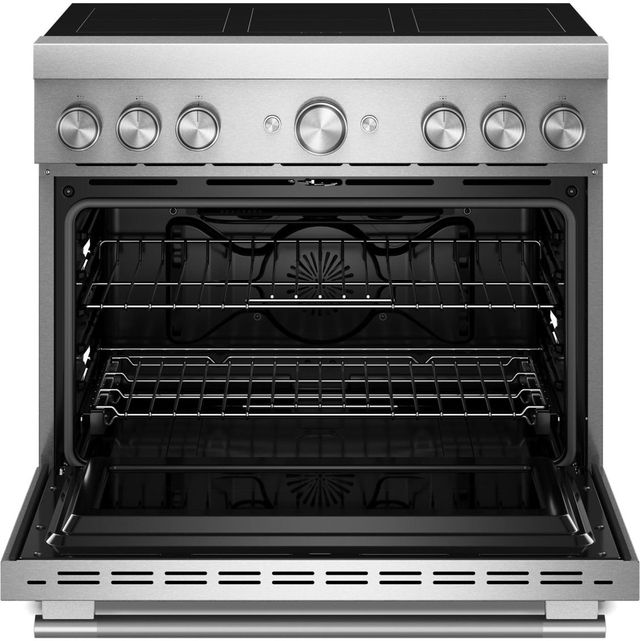 KitchenAid® 36" Stainless Steel 6 Element Pro Style Induction Range with Air Fry-1