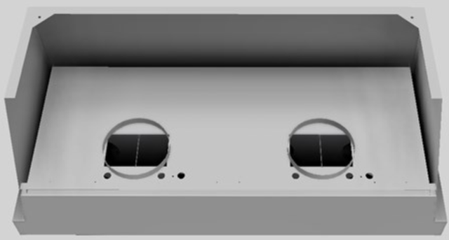 Vent-A-Hood® Designer Series 54" Stainless Steel Wall Mounted Range Hood-1