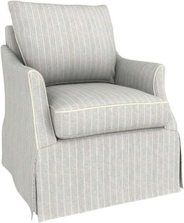 Best® Home Furnishings Customizable Erin & Ben Co. Annie Stripe Swivel Chair-0