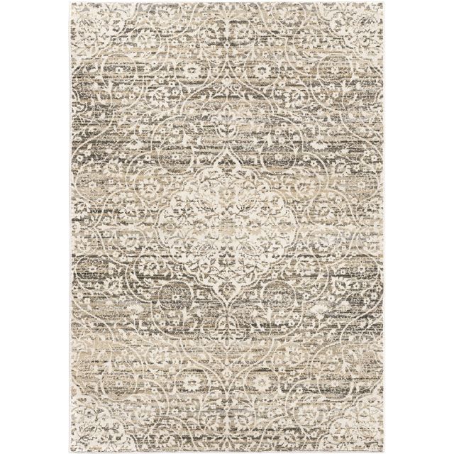 Orian Riverstone Center Kirman Multi 5'x8' Area Rug-0