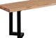 Porter International Designs Manzanita Natural V-Base Dining Bench-2