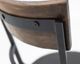 International Furniture Direct Century Black/Blacksmithing Matte Black 30'' Bar Stool-5