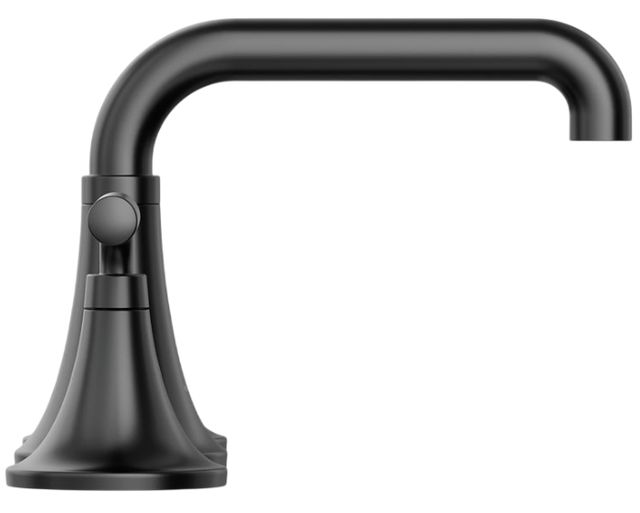 KOHLER® Tone™ Matte Black 0.5 GPM Widespread Bathroom Sink Faucet-3