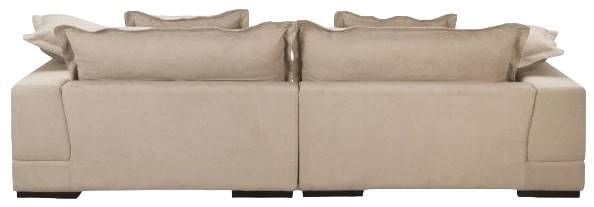Moe's Home Collection Daydream 2-Piece Beige L-Shaped Sectional Sofa and Chaise-3