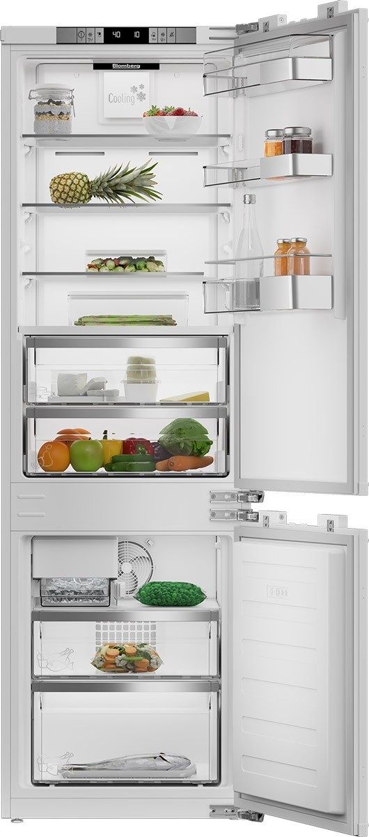 Blomberg® 22 in. 8.0 Cu. Ft. Panel Ready Built In Bottom Freezer Refrigerator-1