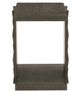 Bernhardt Linea Cerused Charcoal Side Table-2