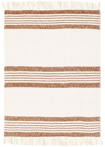 Surya Chamonix Burnt Orange 50"x60" Throw Blanket-1