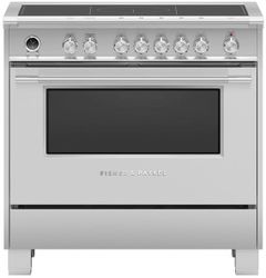 Fisher & Paykel Series 9 36" Stainless Steel Pro Style Induction Range