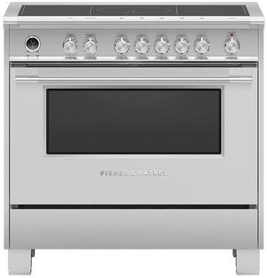 Fisher & Paykel Series 9 36" Stainless Steel Pro Style Induction Range