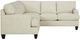 Craftmaster® Customizable LC9 Leather Sectional-2