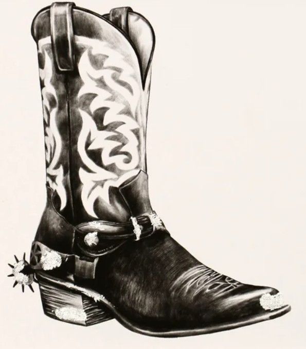 Stylecraft Vintage Boot I Wall Art-1