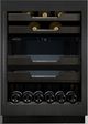 Marathon M4 Series 24” 5.3 Cu. Ft. Black Stainless Steel Built-In Dual Zone Wine Cooler-3