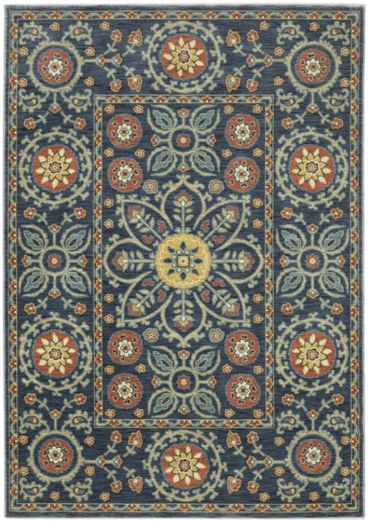 Oriental Weavers™ Francesca 5'x8' Style 14 Area Rug-0