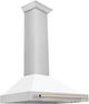ZLINE Autograph Edition 36" White Matte Wall Mounted Range Hood -4