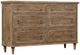 Emerald Home Interlude Sandstone Buff 6-Drawer Dresser-0
