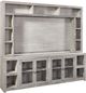 aspenhome® Avery Loft Limestone 97" Console and Hutch-0