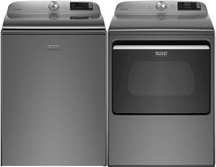 Maytag® Metallic Slate Laundry Pair