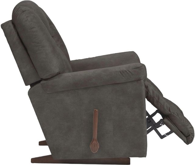 La-Z-Boy® Maverick Smoke Manual Rocking Recliner-3