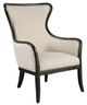 Uttermost® Sandy Shimmery Sand Wing Chair-0