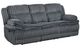 Homelegance® Goodland Dark Gray Double Manual Reclining Sofa-0