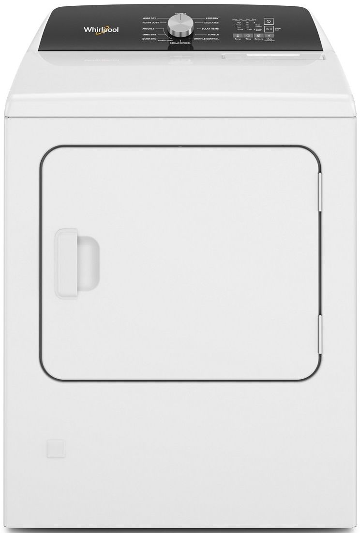 Whirlpool® 7.0 Cu. Ft. White Front Load Gas Dryer