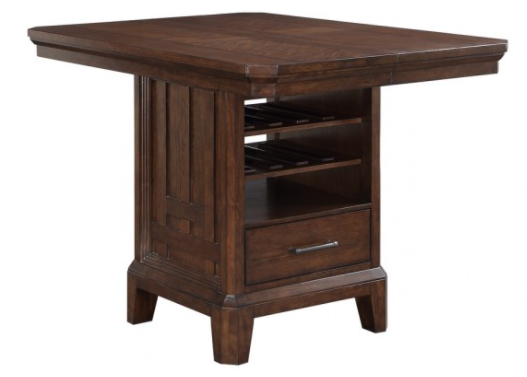 Winners Only® Kentwood Dark Brown Tall Table-1