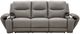 Signature Design by Ashley® Real Moments Ash Power Reclining Sofa with Audio Seating-4