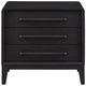 Bernards Elure Peppercorn 3-Drawer Nightstand-2