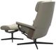 Stressless® by Ekornes® Customizable Paul Medium Cross Base Manual Recliner with Ottoman-3