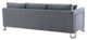 Armen Living Heritage Gray Sofa-2