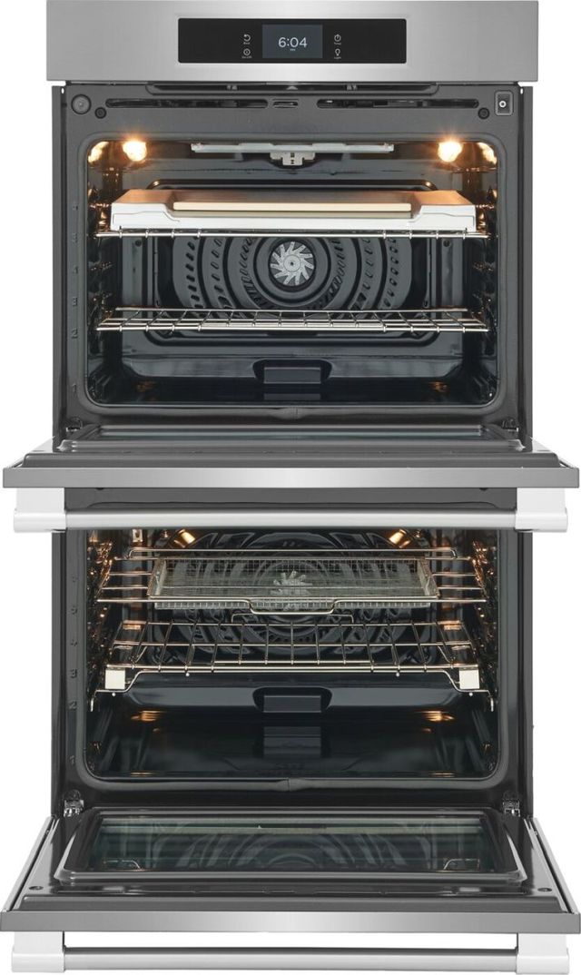 Frigidaire® Professional 30" Smudge-Proof® Stainless Steel Double Electric Wall Oven-1