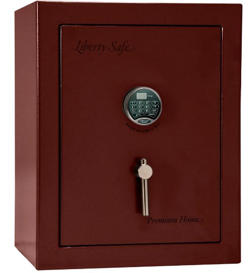 Liberty Safe Premium Home Burgundy Marble 08 Gun Safe-0
