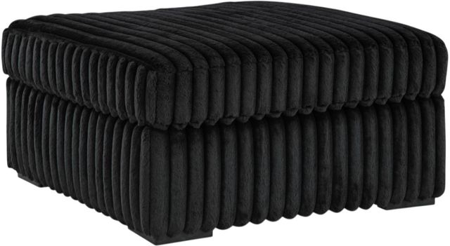 Signature Design by Ashley® Midnight-Madness Onyx Oversized Accent Ottoman-0